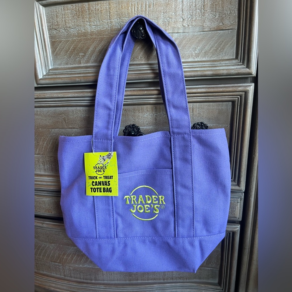 NWT Trader Joe’s Trick or Treat Canvas Tote Bag